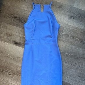 Blue dress